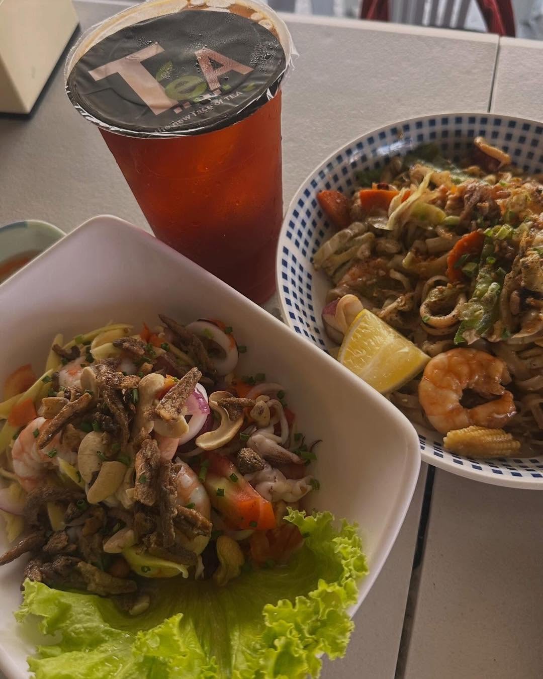 Thai noodle dish